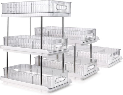 3-Tier under Sink Organizer – Pull-Out Storage for Kitchen & Bathroom