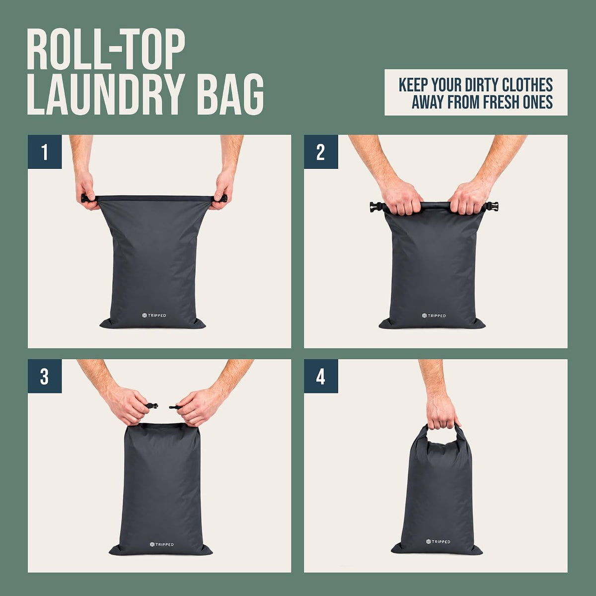 Large Compression Packing Cubes 7-Piece Set for Travel
