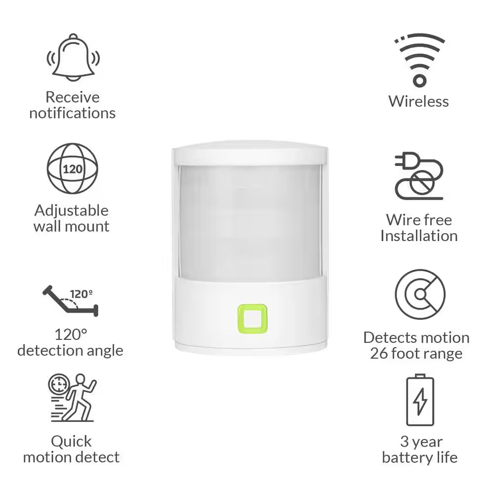 ERIA Smart Home Wireless Motion Sensor