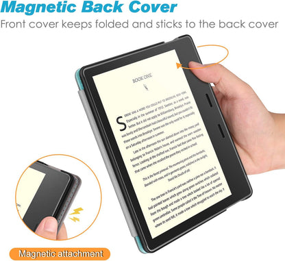 Stand Case for 7" Kindle Oasis 10Th/9Th Gen 2019/2017, Turquoise