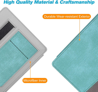 Stand Case for 7" Kindle Oasis 10Th/9Th Gen 2019/2017, Turquoise