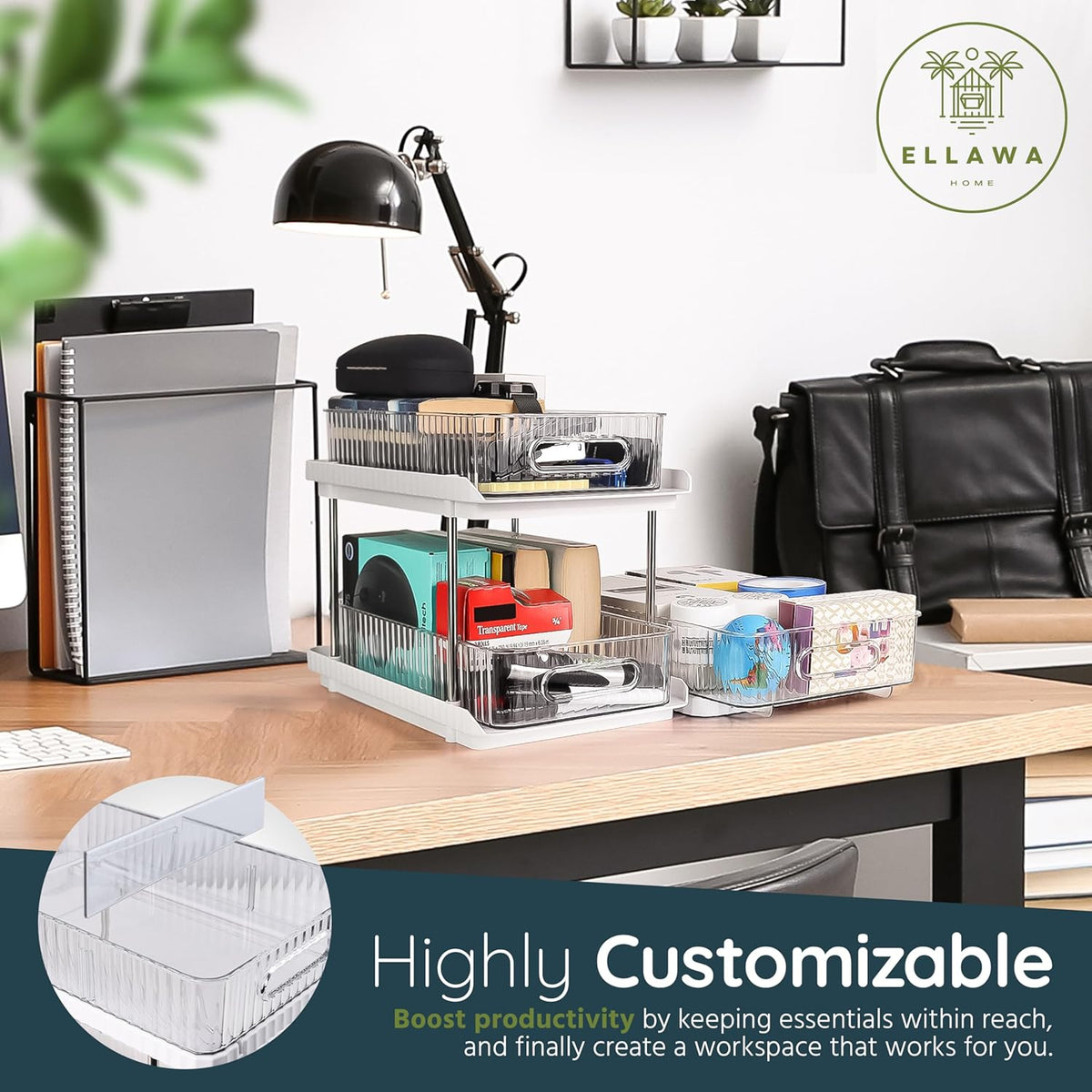 3-Tier under Sink Organizer – Pull-Out Storage for Kitchen & Bathroom