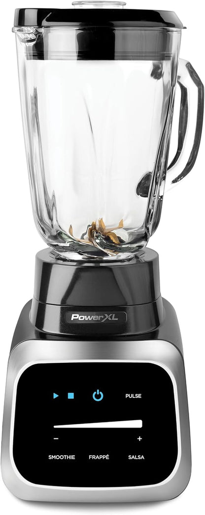 Smart Pro Blender, BL6018, Smart Sensing Technology for Smooth Blends, Frappés, Salsas, 1800 Watts & 68 Oz. Glass Pitcher