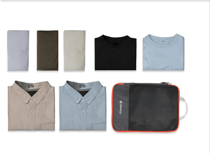 Large Compression Packing Cubes 7-Piece Set for Travel