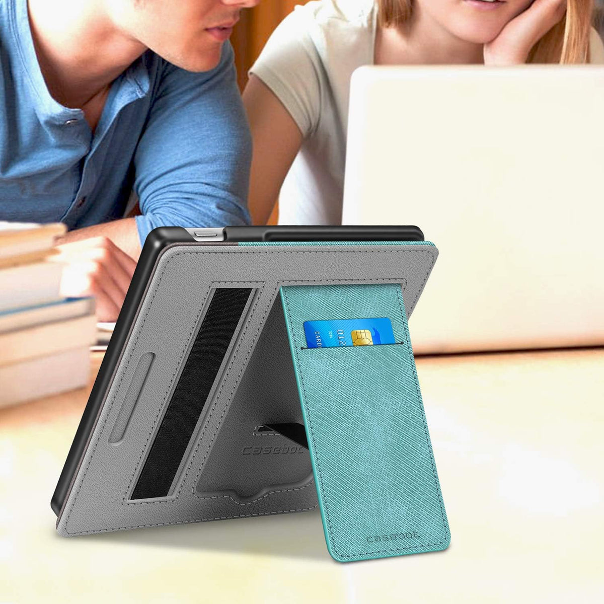 Stand Case for 7" Kindle Oasis 10Th/9Th Gen 2019/2017, Turquoise